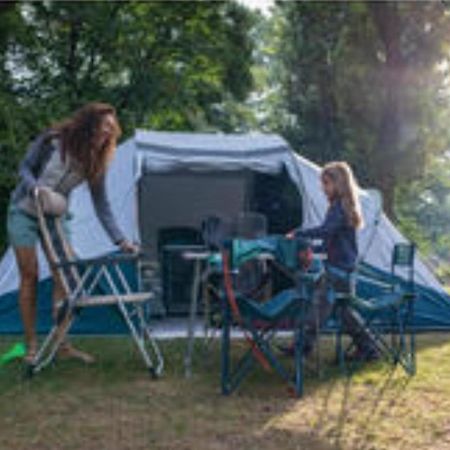 Les Hortensias Grande Tente Familiale Deux Chambres Et Sejour Vue Mer Sur Camping Nature Плестен-ле-Грев Екстер'єр фото