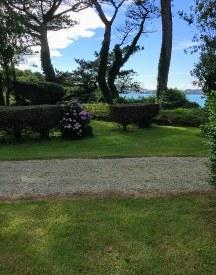 Les Hortensias Grande Tente Familiale Deux Chambres Et Sejour Vue Mer Sur Camping Nature Плестен-ле-Грев Екстер'єр фото