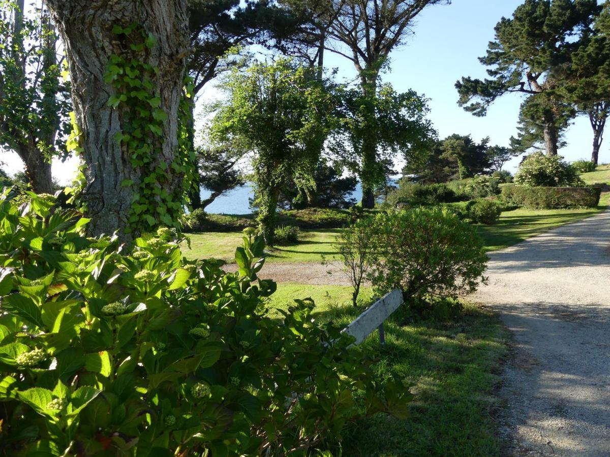 Les Hortensias Grande Tente Familiale Deux Chambres Et Sejour Vue Mer Sur Camping Nature Плестен-ле-Грев Екстер'єр фото